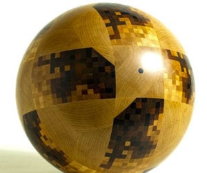 Wooden World Cup Ball