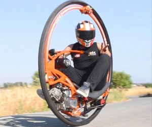 DIY Monowheel Cycle