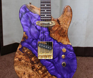 Wood & Resin Electric Guitar
