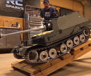 Giant R/C Tank