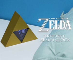 Zelda Triforce Alarm Clock