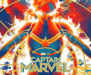 Mondo Captain Marvel Posters & Pins