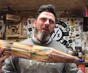 Making a Giant Pencil from Pencils