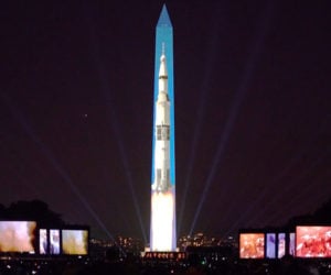 Apollo Launch Projection Mapping