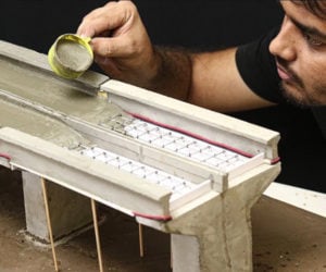 Making a Miniature Concrete Bridge