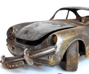 Restoring a Rusty Porsche Model