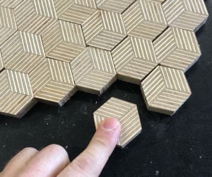 Making Hexagon Plywood Patterns