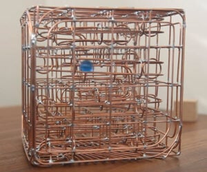 Marble Maze in a Cube