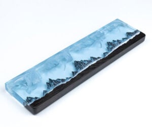 Resin and Wood Wrist Rests