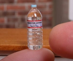 Making a Miniature Water Bottle