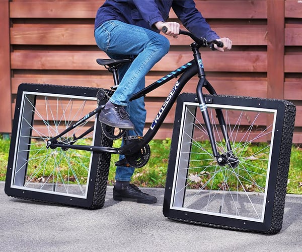 Making a Square-Wheeled Bicycle