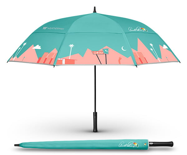 Weatherman Umbrellas x Arnold Palmer