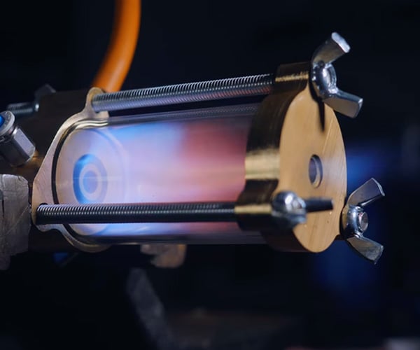 Making a Glass Rocket Engine