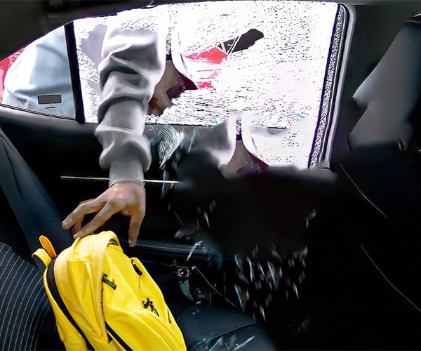 The Final Glitter Bomb Takes Down Car Thieves