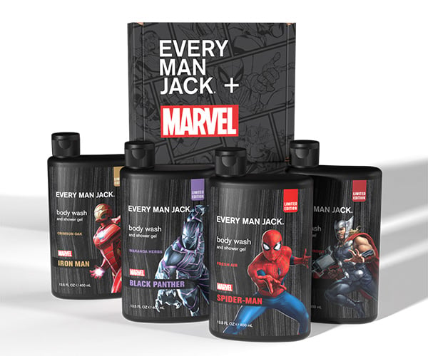 Marvel Collector’s Edition Body Wash Gift Set