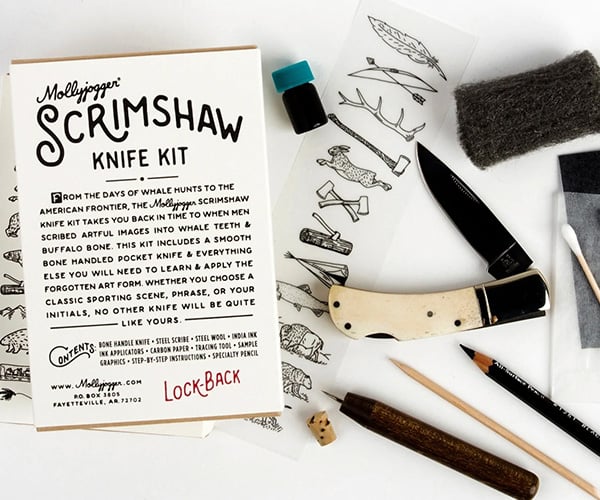 Scrimshaw Pocket Knife Kit