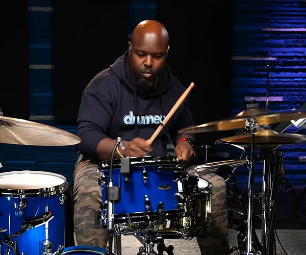 Jazz Drummer Improvs Nirvana’s “In Bloom”