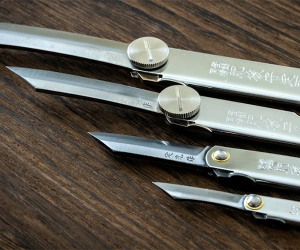 Screw-Hinge Higonokami Knives