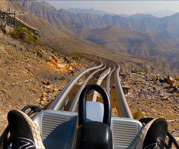 Desert Mountain Roller Coaster