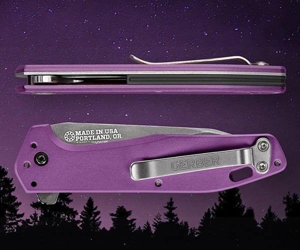 Gerber Fastball Purple Knife