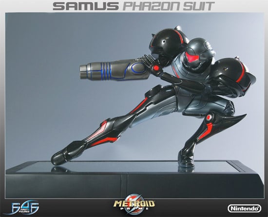 Metroid Phazon Suit Statue