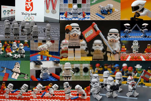 Lego Stormtrooper Olympics