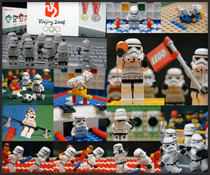 Lego Stormtrooper Olympics