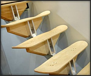 Skateboard Deck Stairs