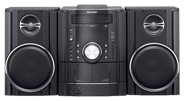 New Sharp Boomboxes