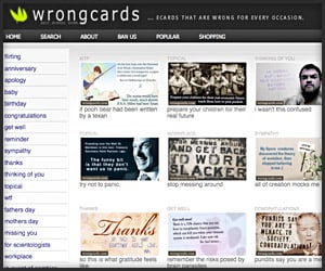 Website: WrongCards.com