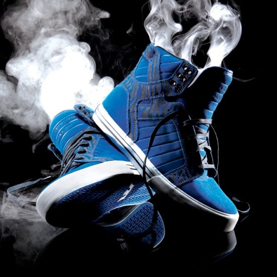 Supra Blue Black Skytops