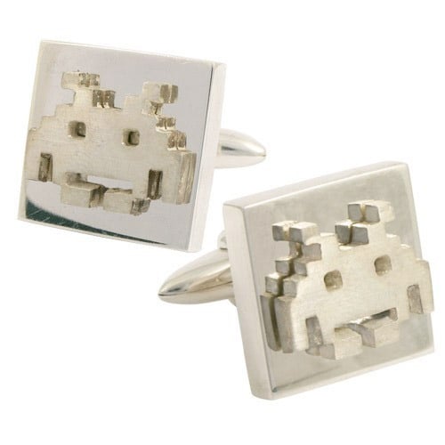 Space Invaders Cufflinks