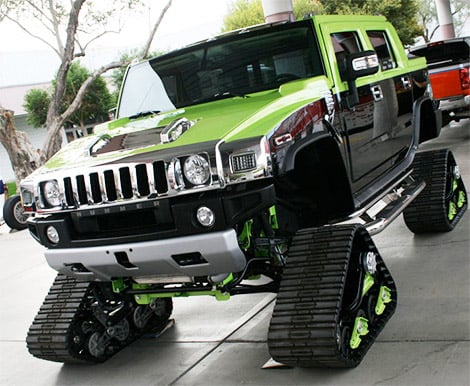 Tracked Hummer