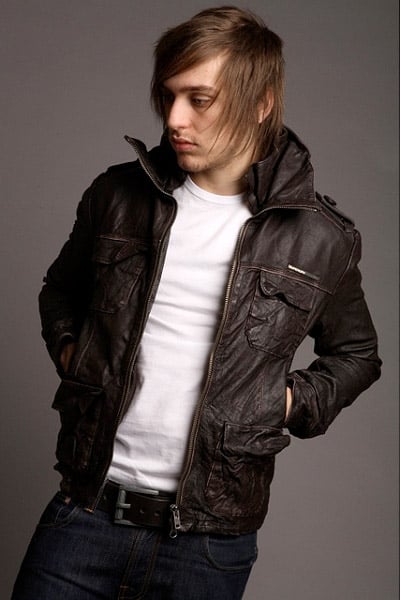 superdry distressed leather jacket