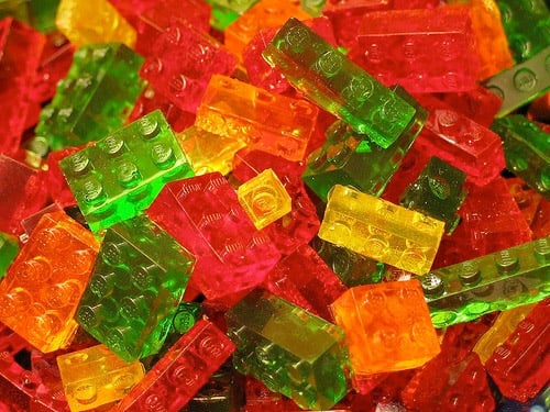 Gummy LEGO Bricks