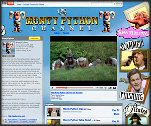 Monty Python on YouTube