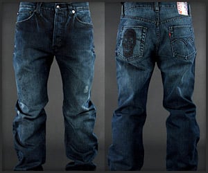 Levi’s Damien Hirst Jeans