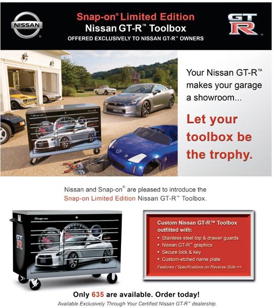 Nissan GT-R Toolbox