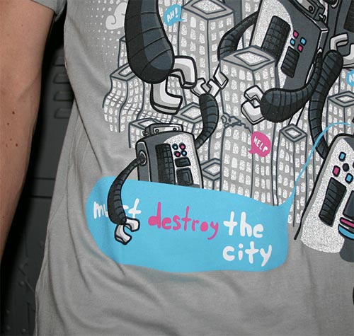Must Destroy The City Tee