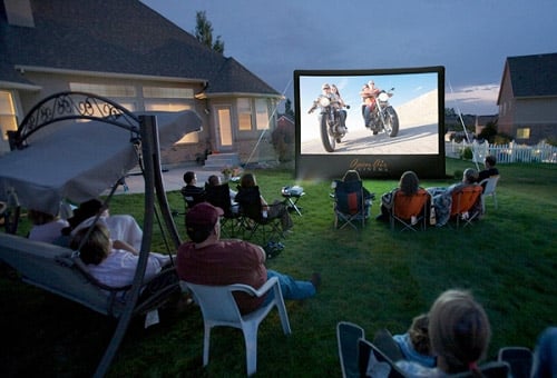 Inflatable Projection Screen