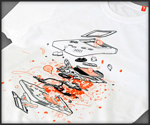 Exploded Gameboy T-shirt