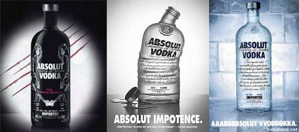Absolut Vodka Ads