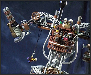 Steampunk Lego Robots
