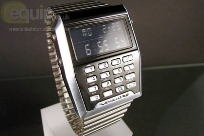 Vestal store calculator watch