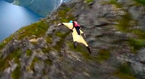 Wingsuit BASE Jumping