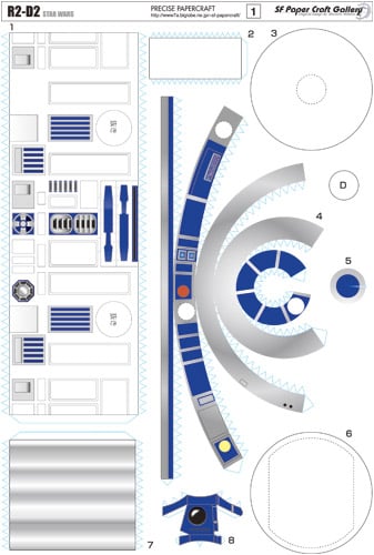 Papercraft R2-D2