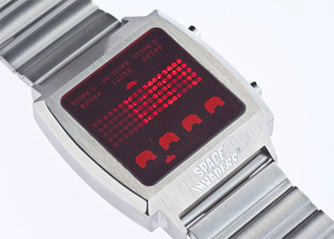 Space Invaders Watch
