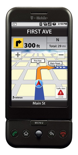 TeleNav GPS: G1 Phone