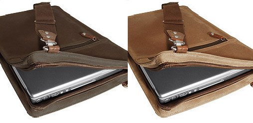 J. Fold Vertical Laptop Bag