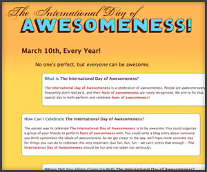 Day of Awesomeness